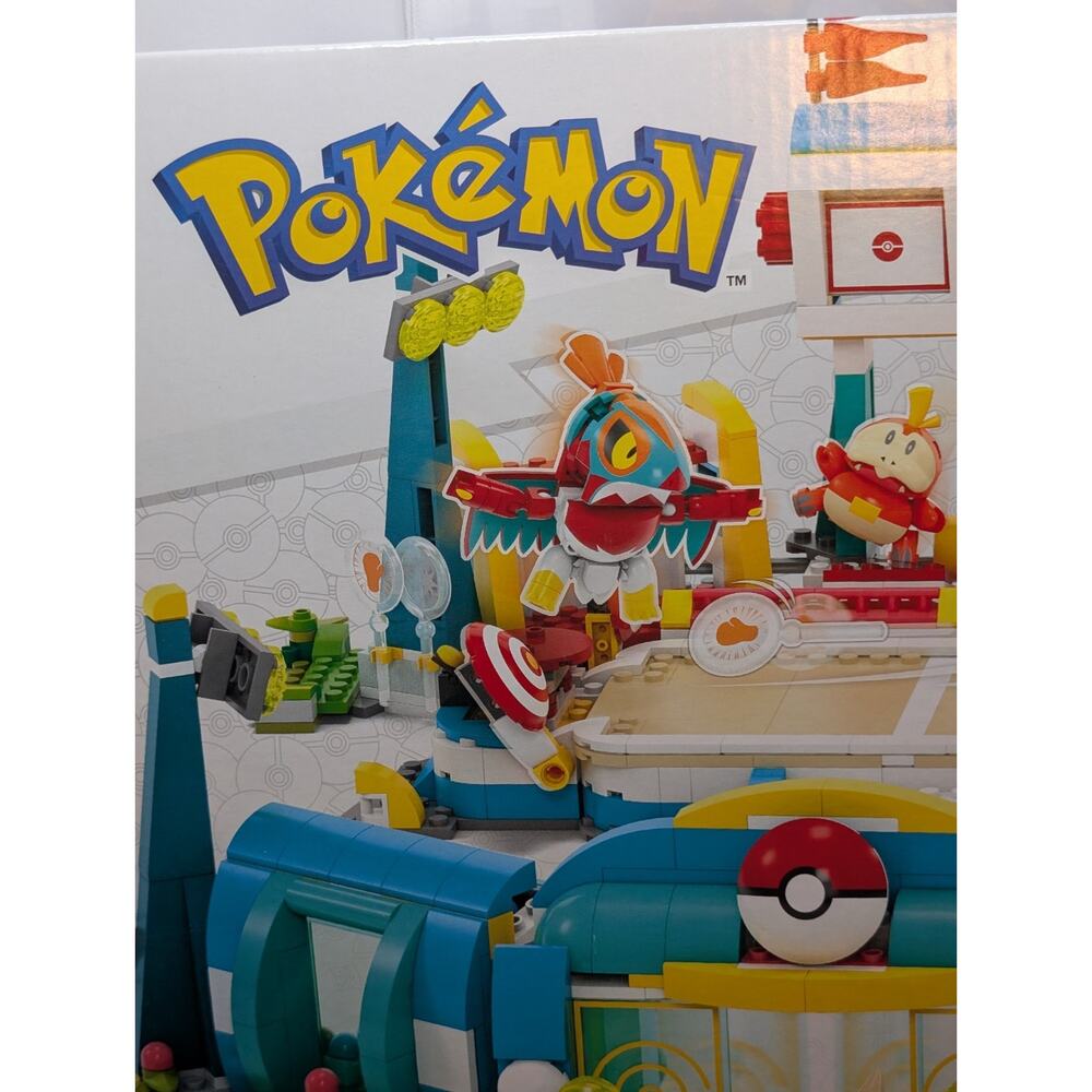 MEGA Pokémon Training Stadium Building Set 1107 Pieces Pikachu Eevee SEALED